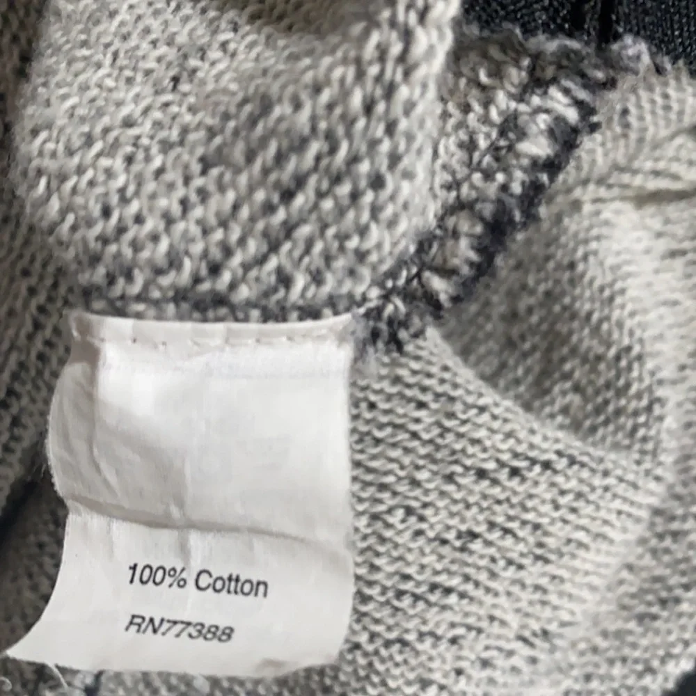 J.crew Sweatshirt Zipper Gray Cotton XS